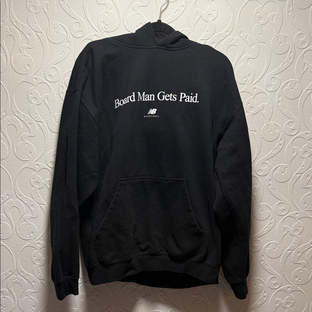 New Balance Black Graphic Hoodie